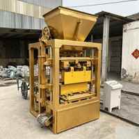 Machine à fabriquer des briques de ciment semi-automatique multifonctionnelle 380V, durable et facile à utiliser, best-seller en Papouasie-Nouvelle-Guinée