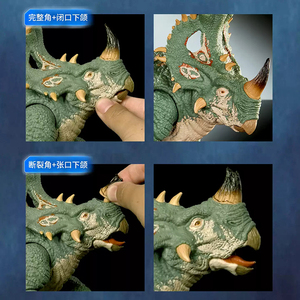 Figura <span class=keywords><strong>de</strong></span> Dinosaurio Sinoceratops-JKG88 <span class=keywords><strong>de</strong></span> la Colección Hammond <span class=keywords><strong>de</strong></span> <span class=keywords><strong>Jurassic</strong></span> <span class=keywords><strong>World</strong></span> <span class=keywords><strong>de</strong></span> <span class=keywords><strong>Mattel</strong></span>, Juguete con Sonido y Luz, Articulaciones Móviles para Niños - Product Image 5