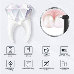 New Model Electric Dental Calculus <b>Remover</b> Home Use <b>Plaque</b> <b>Remover</b> Teeth Cleaning Toothbrush <b>Sonic</b> Tooth Cleaner - Product Image 4
