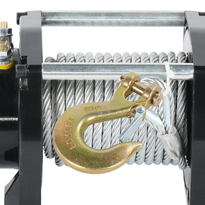 Cabrestante Eléctrico CE de 9500 lb, 12V/24V, Impermeable, para Rescate de Vehículos Todoterreno, con Cable de Acero - Product Image 3