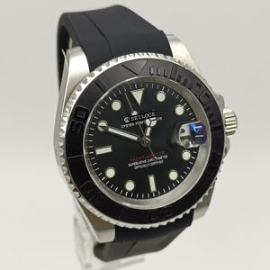 Montre mécanique automatique SEILOCE personnalisée vintage avec mouvement NH35, en acier, étanche, avec affichage du jour, pour hommes - Product Image 2