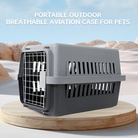 Nouveau Portable voiture Pet Cage Pet Aviation Box chat et chien transport transporteur produits pour animaux de compagnie
