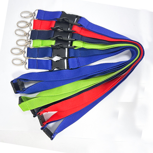 Longes de porte-cartes d'identité en polyester écologiques avec impression en soie personnalisée Breakaway avec logo Longe de beau <span class=keywords><strong>cadeau</strong></span> personnalisée - Product Image 2