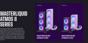 Enfriador Líquido Cooler Master MasterLiquid 360 240 Atmos II (G360) ARGB AIO - Product Image 6