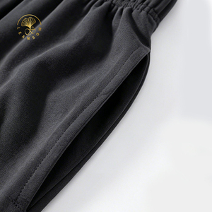 Pantaloni Sportivi da <span class=keywords><strong>Uomo</strong></span> Autunnali <span class=keywords><strong>a</strong></span> Tinta Unita, Modello Basic, Vestibilità Ampia, Gamba Dritta, con Coulisse, Vita Elastica e Tasche - Product Image 4