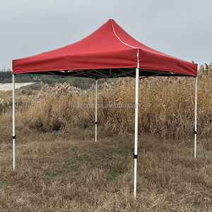 Tente de réception pop-up 10x10 avec mécanisme de poussée central, tente à auvent pour grands événements en plein air, stations balnéaires, taille 3x4,5, distance entre les poteaux de 5 m, tentes 3x3 - Product Image 2
