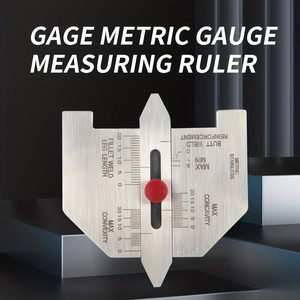 Herramientas de Soldadura, Calibrador de Soldadura Automático Ajustable, Calibrador de Soldadura de Espiga, Calibrador Métrico, Regla de Medición, Cinta Métrica - Product Image 3