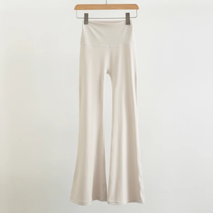 Pantalon de yoga à jambe large en nylon à séchage rapide, effet ventre plat et lifting des fesses, idéal pour le yoga et les tenues décontractées féminines - Product Image 5