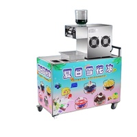 Machine à glace et à neige portable haute performance de 200 kg/24h, pour la production de glace et de crème glacée commerciale