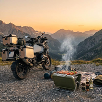 Barbecues pliants portables haut de gamme en acier inoxydable pour camping et fêtes en plein air – Offre spéciale