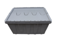 Boîte d'emballage en plastique pour viande avec couvercle intégré JOIN Nest, conteneurs de déménagement en plastique, boîtes de stockage logistique