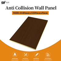 Panneaux de protection murale imperméables et anti-collision de qualité professionnelle, fabriqués en Europe, pour les écoles, le commerce et les lieux de divertissement