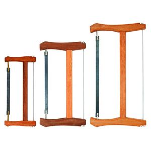 Scie à cadre portative <span class=keywords><strong>de</strong></span> qualité professionnelle avec <span class=keywords><strong>lame</strong></span> en bois <span class=keywords><strong>de</strong></span> <span class=keywords><strong>teck</strong></span> 350 mm 400/490/580 mm, coupe <span class=keywords><strong>de</strong></span> 12 mm, 4-6 TPI pour le travail du bois - Product Image 2