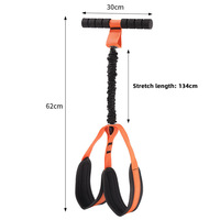 Bandas de Resistencia con Asas, Bandas de Ejercicio Mejoradas para Entrenamiento de Cuerpo Completo, Core, Abdominales, Piernas, Glúteos, Brazos, Pilates
