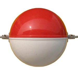 Esferas de Advertencia Duraderas de Fibra de Vidrio FRP GRP para la Seguridad de Aeronaves de Baja Altura, Marcadores de Obstáculos para Aeronaves - Product Image 5