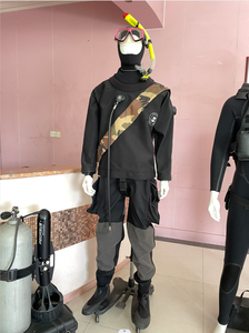 Traje de Neopreno para <span class=keywords><strong>Hombre</strong></span>, Reutilizable, Portátil, de 3 mm de Grosor, Impermeable, Transpirable, de 3 Capas, para Buceo, Kayak, Remo, Surf, Agua Fría - Product Image 6