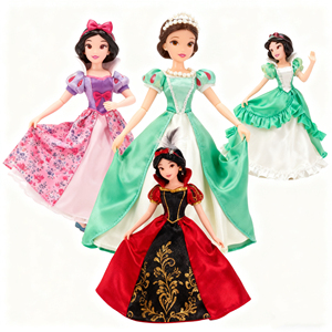 Moules en PVC personnalisés, Chine, <span class=keywords><strong>figurines</strong></span> d'action de jouets, modèle de jouet d'anime princesse pour enfants - Product Image 2