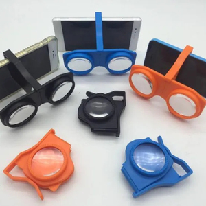 Occhiali Mini <span class=keywords><strong>VR</strong></span> pieghevole realtà virtuale 3D visore occhiali con lente HD per smartphone Android e iOS - Product Image 1