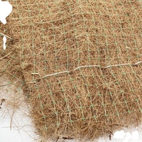 Couverture en fibre de coco de noix de coco conserver les graines et l'eau d'herbe végétale du sol pour protéger la couverture de géotextile de noix de coco d'érosion de pente