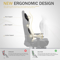 Chaise de jeu de style nouveau, chaise d'ordinateur personnalisée, bureau et chaise de jeu assortis, chaise de jeu réglable pour les passionnés de configuration