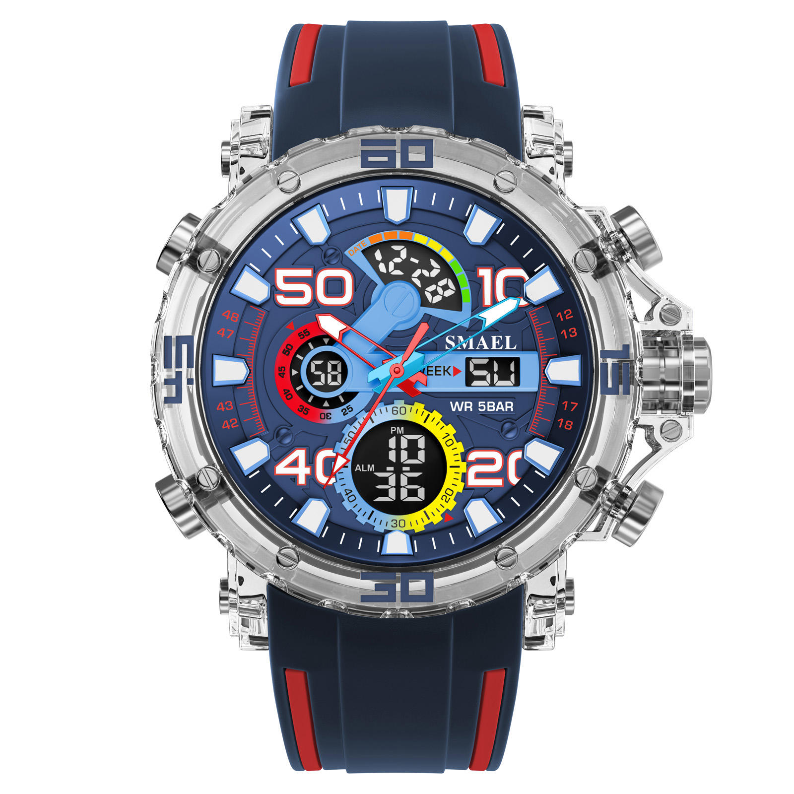 แดง น้ำเงิน