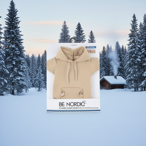 Sweat à capuche Be Nordic Flensburg M 50 cm, couleur sable, vêtements pour chien - Product Image 3