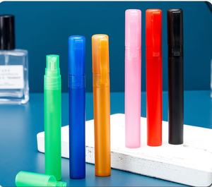 5ml 8ml 10ml Round Silk Screen Printed Spray Bottle Pen PP Mist Sprayer Hand Sanitizer <b>Mini</b> Portable Travel Bottle - Product Image 5