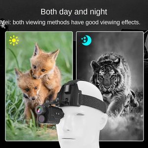 Pin Lithium 3000mAh 8X 3W 850nm Tầm nhìn ban đêm hồng ngoại Một mắt quay video 4K chống nước để xem động vật hoang dã Săn bắn - Product Image 2