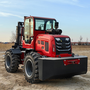 China Fabricação Full Wheel Drive 2 Ton 2.5 Ton 3 Ton 3.5 Ton 4 Ton 5 Ton All Terrain Empilhadeira Caminhões - Product Image 3