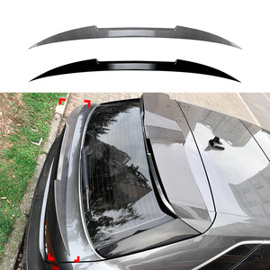 Audi A3 8Y Sportback 2021+ Rear Spoiler Blade Style Piano Black Carbon Fiber Texture ABS Material Trunk Wing - Product Image 1