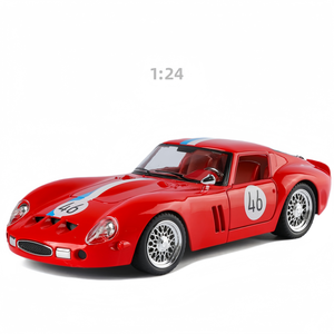 Coche de Juguete de Metal a Escala 1:24, Modelo de Aleación, rafa 250GTO, Puertas Abatibles, Coleccionable, Decorativo, para Exhibición - Product Image 1