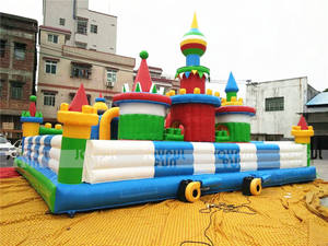 สวนสนุกจอยฟูล ฟัน แฟคทอรี่ สนามเด็กเล่นเป่าลมกลางแจ้งสำหรับเด็ก - Product Image 3