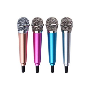 Livraison gratuite Microphone audio stéréo portable mini 3,5 mm pour studio, microphone pour smartphone, ordinateur portable, PC, accessoires de bureau - Product Image 6