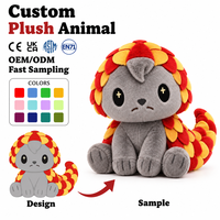Création d'animaux en peluche personnalisés sur demande, peluche pangolin créative, jouet en peluche, design personnalisé, fabricants de peluches sur mesure