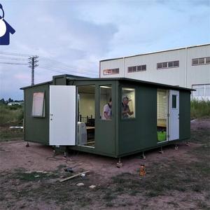 บ้านคอนเทนเนอร์แบบขยายได้สำหรับหอพักสำนักงานบ้านพักวันหยุด40ft 20FT โรงงาน - Product Image 6