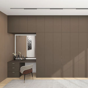 Modern ahşap depolama dolapları soyunma tablo ile yatak odası mobilyası giysi soyunma odası dolap dolap - Product Image 2