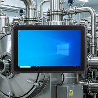 Tablette industrielle Wi-Fi double bande avec lecteur d'empreintes digitales, 10,1 pouces, Windows 10, 8 Go de RAM, 128 Go, prise en charge MDM, verre Gorilla, pour vente en gros