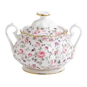 High quality 15 pcs European style pink color fine bone china Tea cup and teapot set for sale