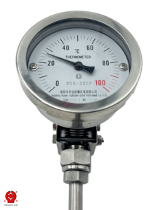 <span class=keywords><strong>Thermomètre</strong></span> bimétallique à raccord de compression WSS-385F avec double interrupteur de limite inférieure OEM/ODM IP55 en acier inoxydable pour processus industriels - Product Image 5