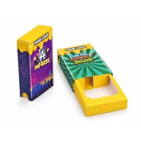 Boîte coulissante personnalisée anti-enfants pour appareils en forme de boîte, emballage en carton rigide avec insert découpé et logo personnalisé, vente en gros