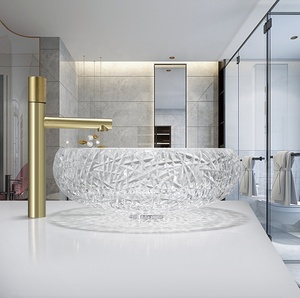 <span class=keywords><strong>Lavabo</strong></span> in Vetro a Forma di Vaso Popolare, Lussuoso <span class=keywords><strong>Lavabo</strong></span> in Cristallo, <span class=keywords><strong>Lavabo</strong></span> da Appoggio Rotondo per Bagno, <span class=keywords><strong>Lavabo</strong></span> in Vetro Cristallo - Product Image 4