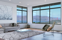 Ventana Abatible de Aluminio con Doble Vidrio, Diseño Moderno Personalizado, para Balcón, Uso Exterior, Eficiencia Energética, Garantía de 4 Años, en Oferta