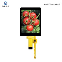 شاشة عرض LCD IPS TFT مقاس 2.0 بوصة من QTSS مع إطار، دقة 240×320، شريحة تحكم ST7789، واجهة SPI 4W، سطوع 600 شمعة/م2