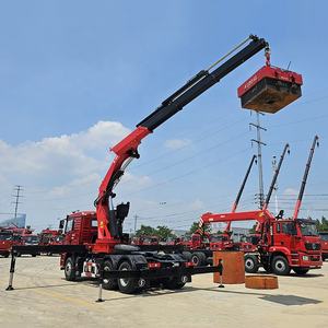 Grúas para Camiones, Elevadores de Construcción con Brazo Plegable, Grúas de Brazo Articulado, Máquina para Terrenos Difíciles con Bomba de Motor y Componentes Centrales de Rodamientos - Product Image 2