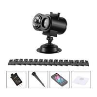 Veilleuse rotative intelligente pour enfants, lampe de crique Laser 360 LED, projecteur de musique