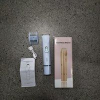 Rasoir électrique double tête pour femme, étanche, rechargeable USB Type-C, pour le corps, le maillot et les jambes, avec manuel en anglais