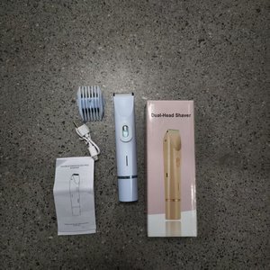 Depiladora <span class=keywords><strong>El</strong></span>éctrica de Doble Cabezal para Mujer, Resistente al Agua, Recargable por USB Tipo C, para Cuerpo, Bikini y Piernas, con Manual en Inglés - Product Image 6