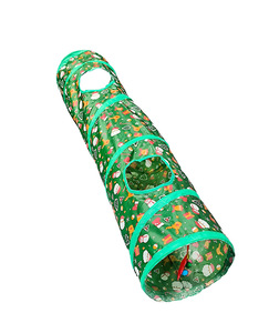 Série de Noël transfrontalière : Jouets pour chats, jouets de puzzle pour animaux de compagnie, jouets pour chats avec canal de jeu, fournitures pour animaux de compagnie - Product Image 3