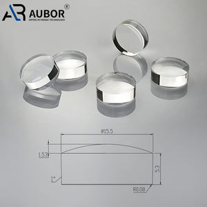 Petites lentilles convexes simples <span class=keywords><strong>20mm</strong></span> 3mm AR Lentille optique PMMA enduite Lentilles convexes PMMA pour laser et instruments optiques - Product Image 2