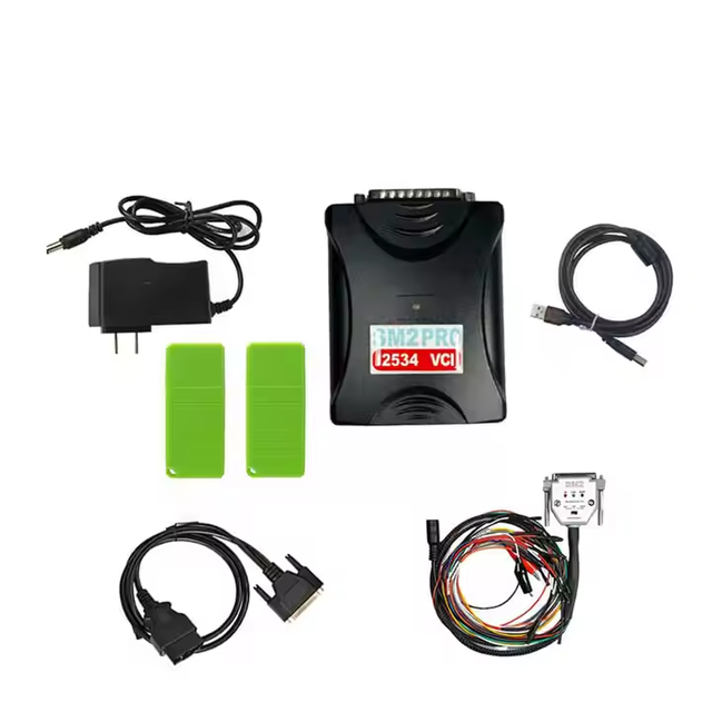 SM2 PRO J2534 Professional Automotive Diagnostics and Programming Tool Including Two Different Version Dongles EU Power Supply